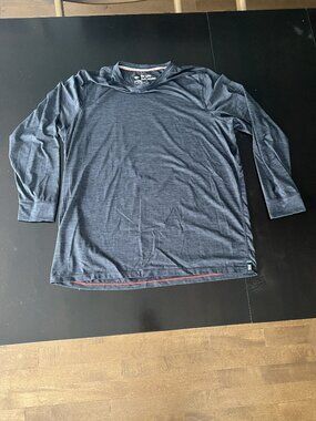 SAXX DropTemp Men’s XL Performance Polo Shirt Cooling Stretch Gray